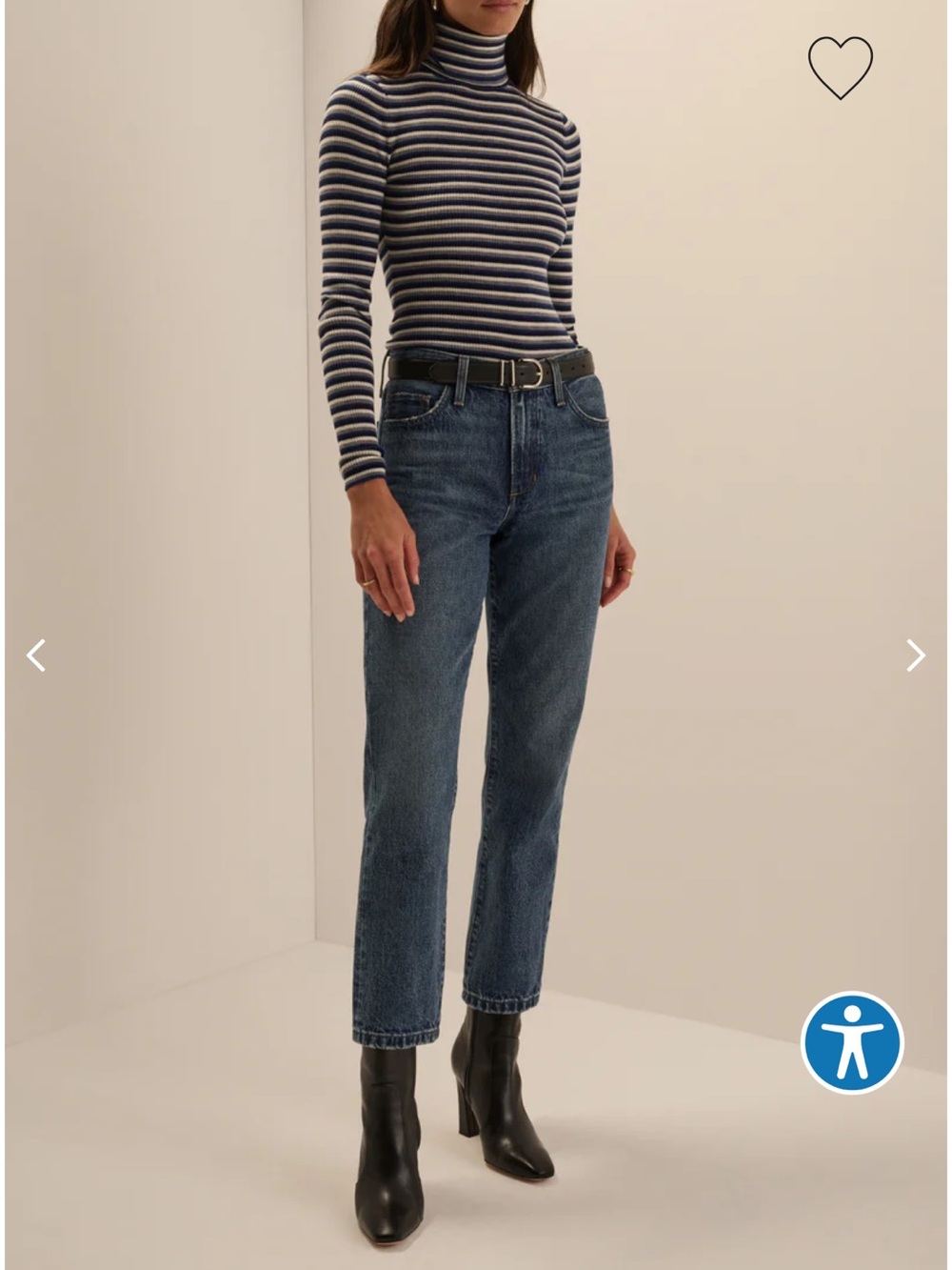 Favorite Daughter Light Blue Straight-Leg Jeans